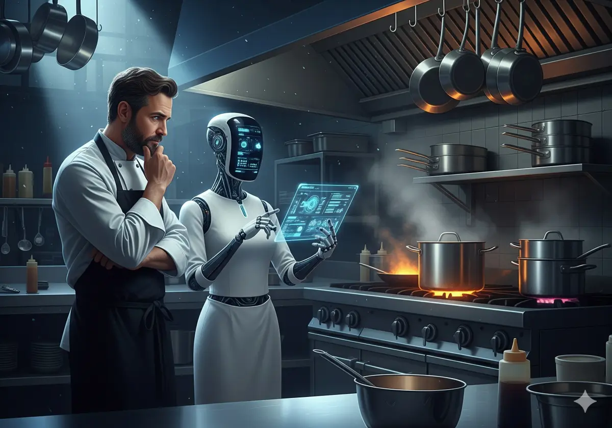 AI as sous chef vs human as head chef - the importance of human judgment in AI strategy
