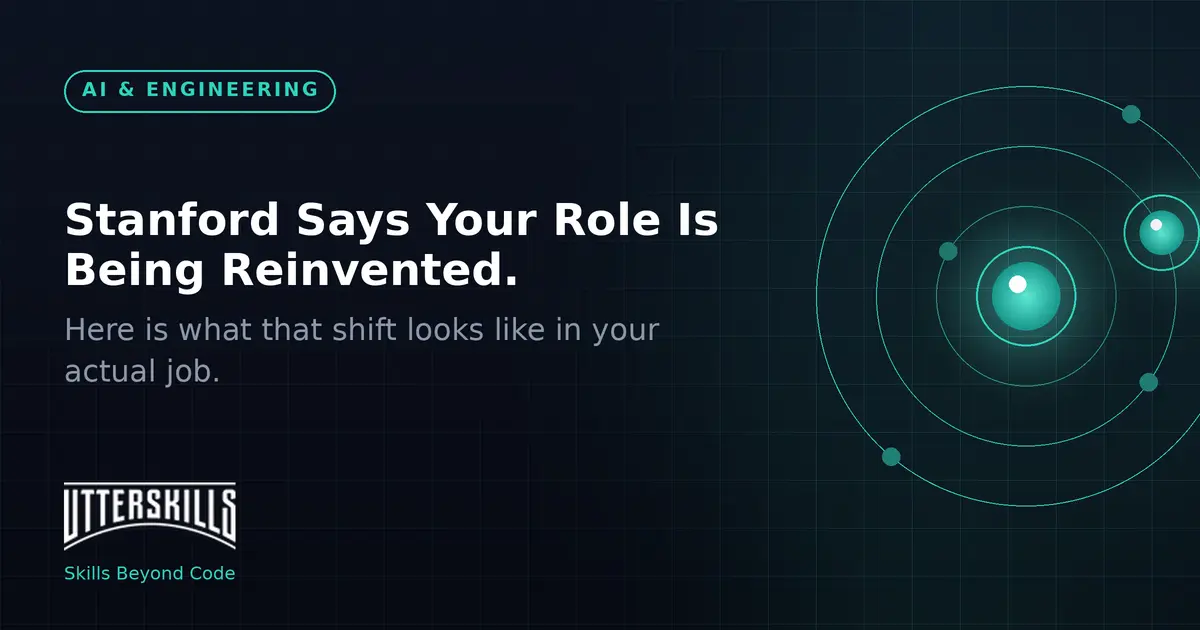 What the 2026 Stanford AI Index Actually Means for Your Engineering Job