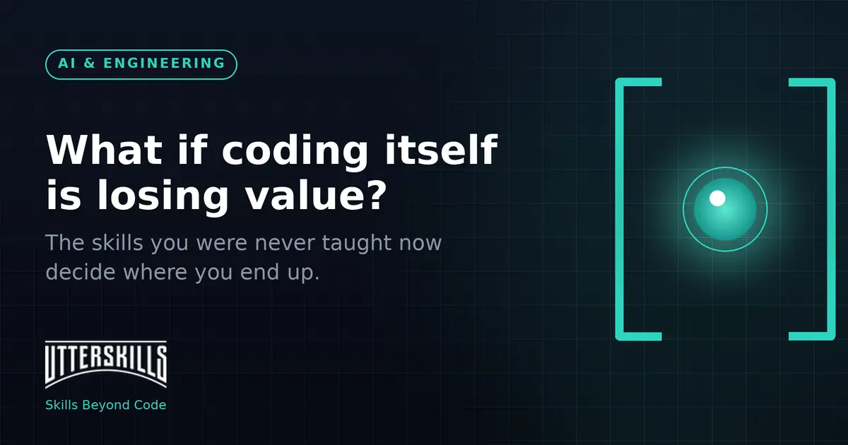 Why Coding Is Becoming the Baseline and What Now Decides Your Career