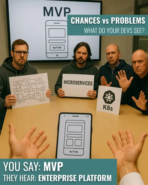 Too much tech, not enough business